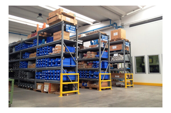 Spare parts stock 